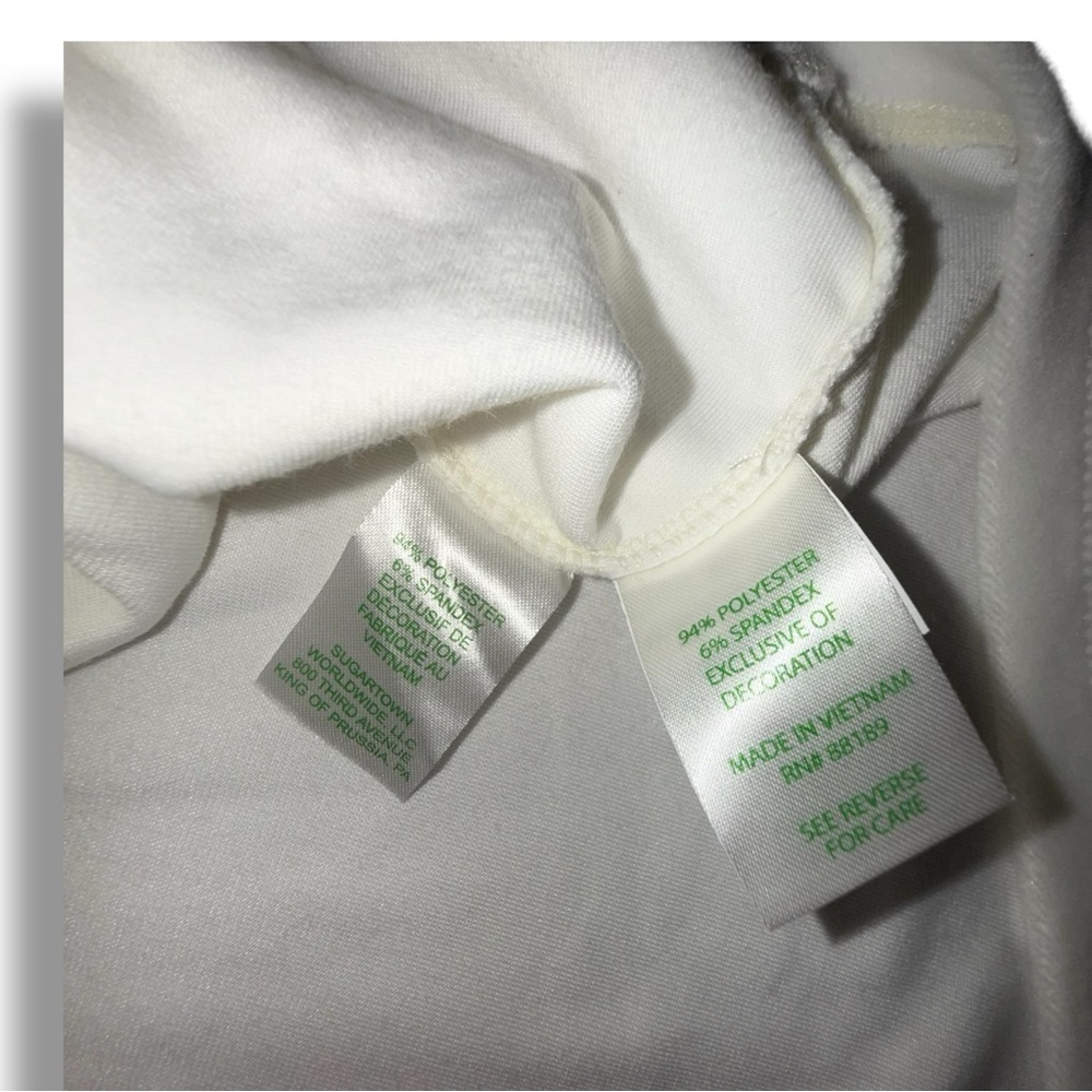LILLY PULITZER Skipper Velour Popover - XL Coconut - Picture 9 of 15
